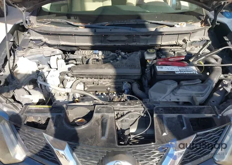 2016 Nissan Rogue Sv из США, поврежденный, VIN KNMAT2MT6GP673176